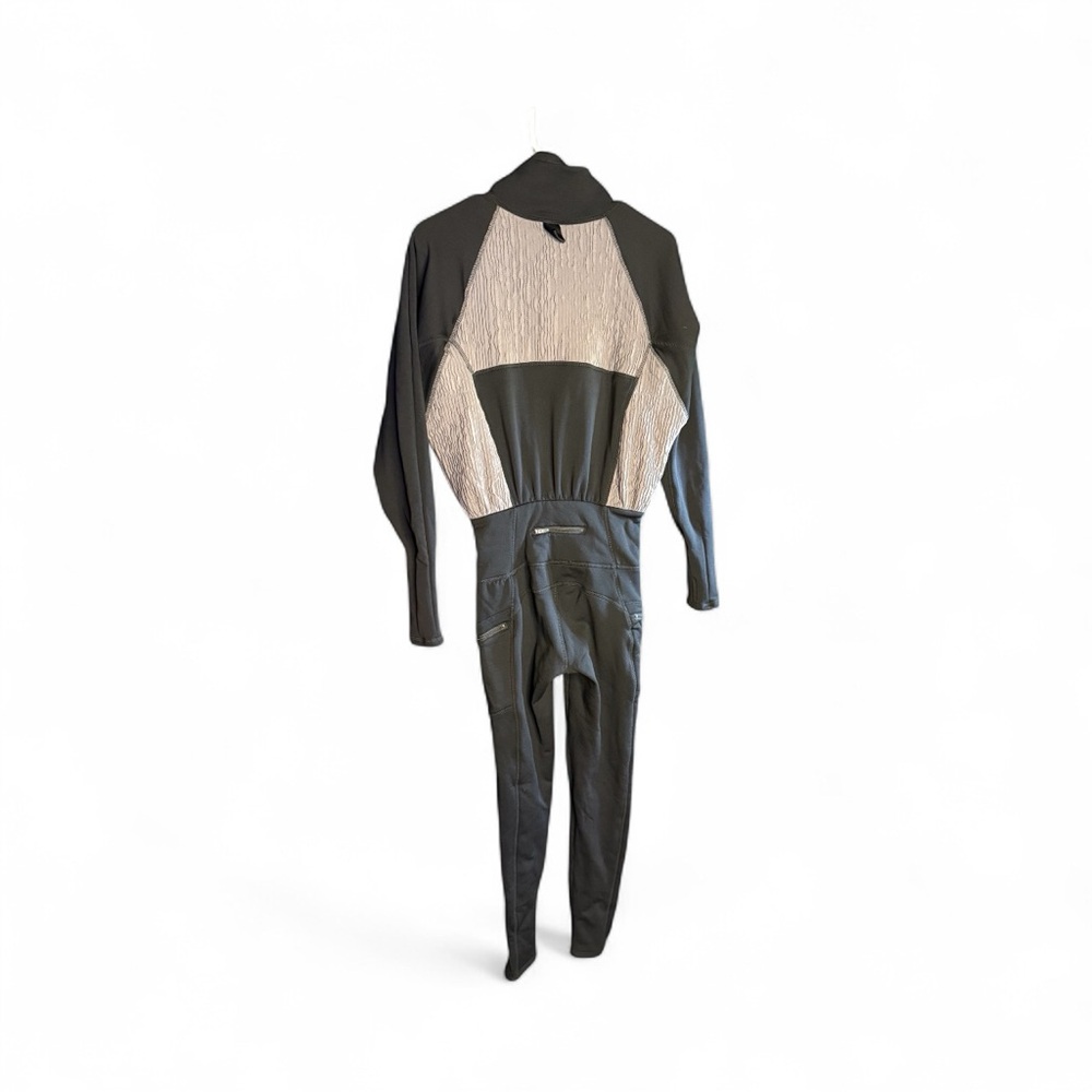 NWT FP Movement by Free People Keeping Cozy Black and Gray One Piece Jumpsuit - Picture 5 of 6